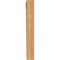 Ekena Millwork Legacy Slat Smooth Bracket, Western Red Cedar, 3 1/2"W x 16"D x 28"H BKT04X16X28LEC06SWR - alternate 4